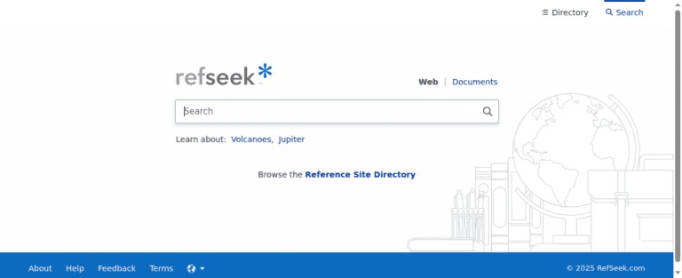 RefSeek Teacher Resources Directory 1 768x313