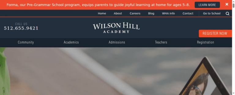 Wilsonhill Academy 1 768x313