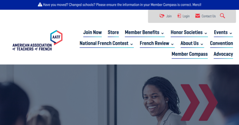 American Association of Teachers of French 1 768x402