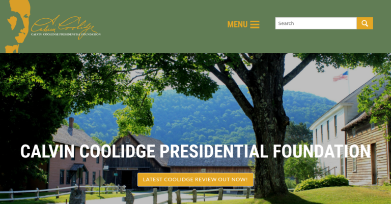 Calvin Coolidge Presidential Foundation 1 768x402