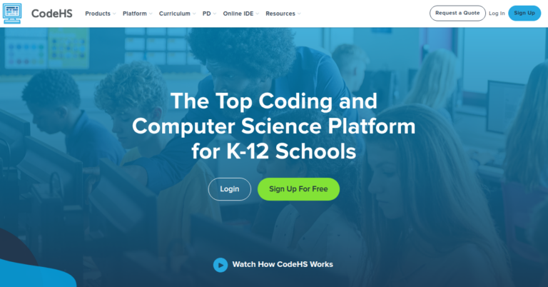 CodeHS Teach Coding and Computer Science at Your School 1 768x402