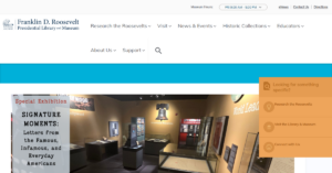 FDR Presidential Library Museum 1 300x157