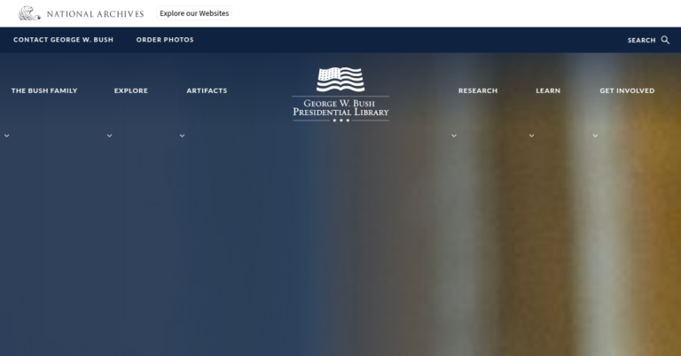 George W Bush Library 1 768x402