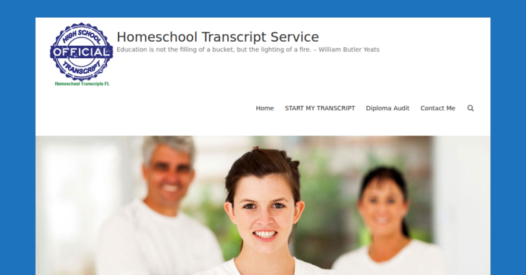 Homeschool Transcript Service 1 768x402