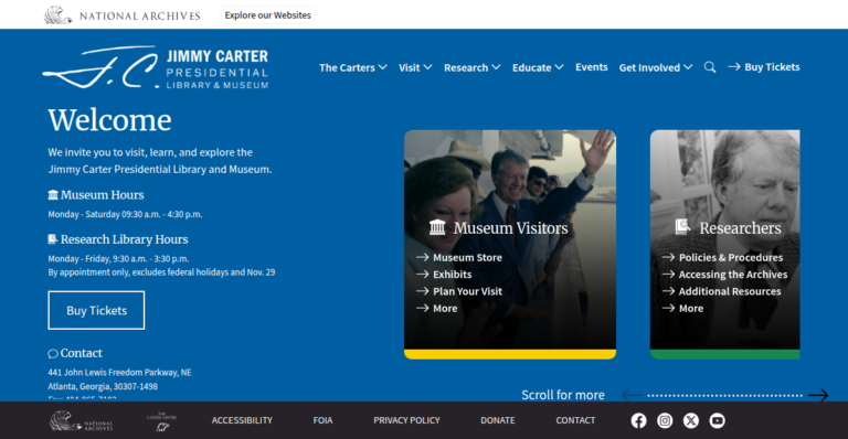 Jimmy Carter Presidential Library and Museum 1 768x398