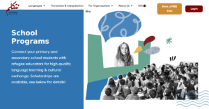 NaTakallam High quality language services and courses delivered by refugees 1 300x157