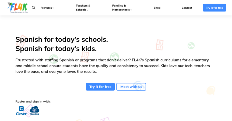 Spanish Curriculum for Elementary and Middle Schools 2 768x402
