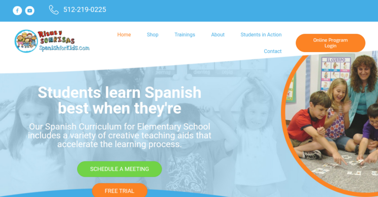 Spanish for Kids 2 768x402