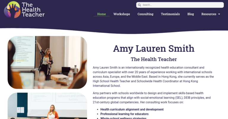 The Health Teacher Valid Resources for the Next Generation 1 768x402