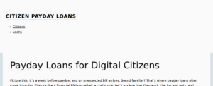 Citizen Payday Loans 1 300x122