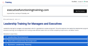 Executive Functioning Training 1 300x157