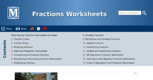 Free Math Worksheets by Math Drills 300x157