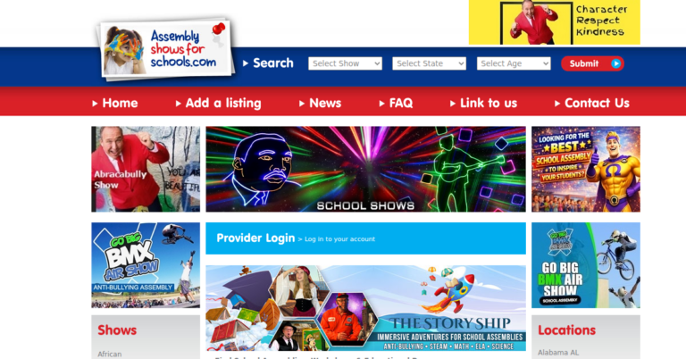 Free School Assemblies Workshops Directory 1 768x402