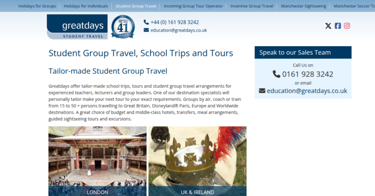 Greatdays Education Youth Group Travel 1 768x402