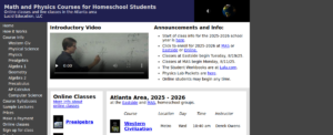 Math and Physics for Homeschoolers 2 300x122