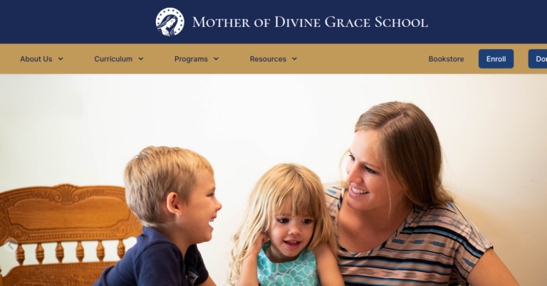 Mother of Divine Grace School 1 768x402