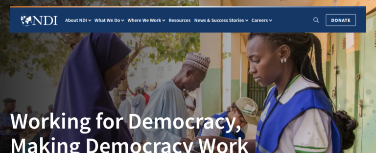 National Democratic Institute 768x313