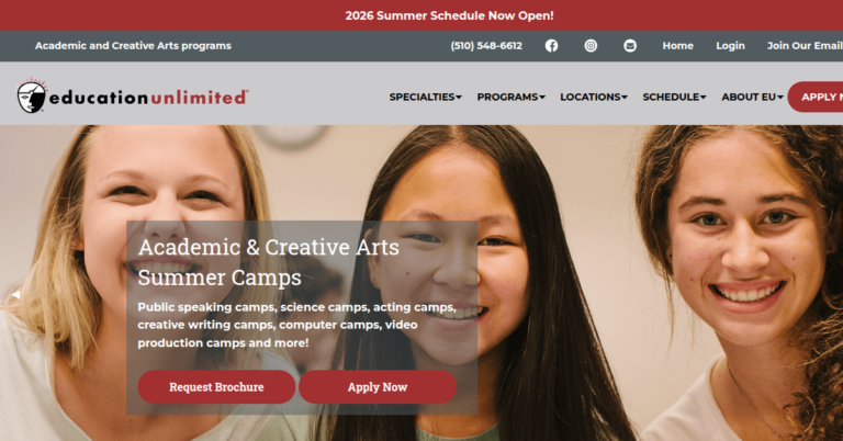 Summer Programs for High School Middle Elementary Students 1 768x402