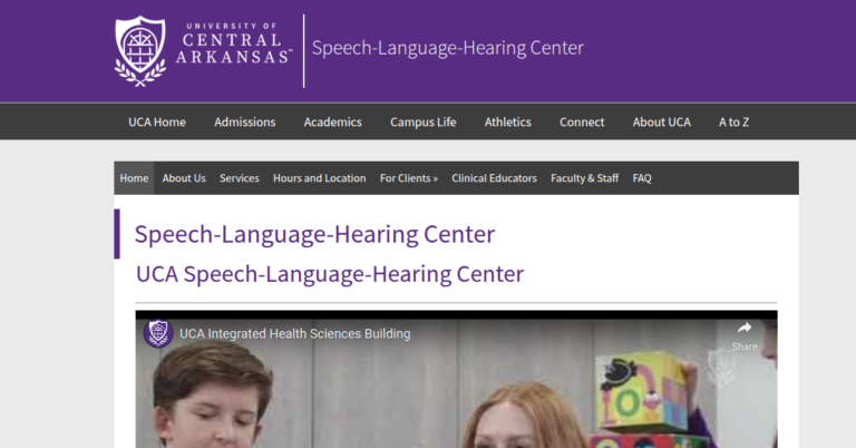 UCA Speech Language Hearing Center 1 768x402
