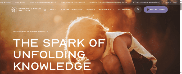 Charlotte Mason Institute Alveary Affiliates 1 768x313