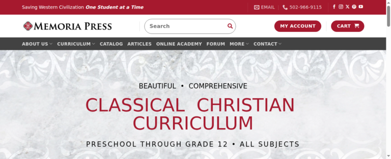 Memoria Press Communities 768x313