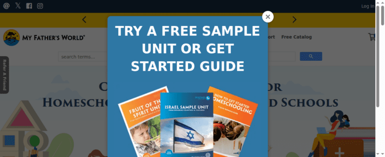 My Fathers World MFW Books 1 768x313