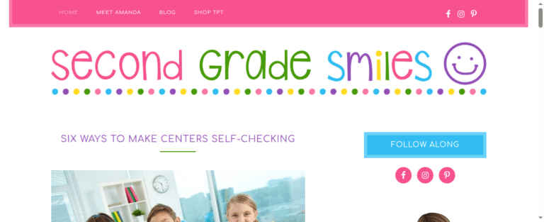 Second Grade Smiles 1 768x313