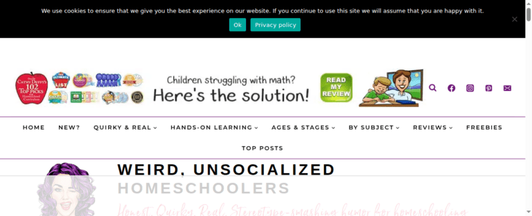 Weird Unsocialized Homeschoolers 1 768x313