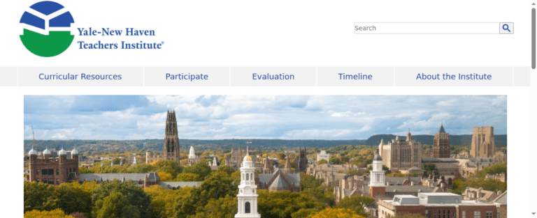 Yale New Haven Teachers Institute 1 768x313