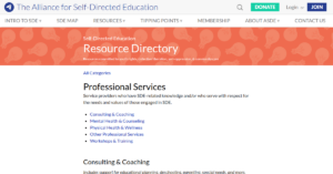 Alliance for Self Directed Education 1 300x157