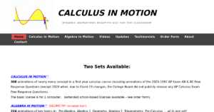 CALCULUS IN MOTION 1 300x157