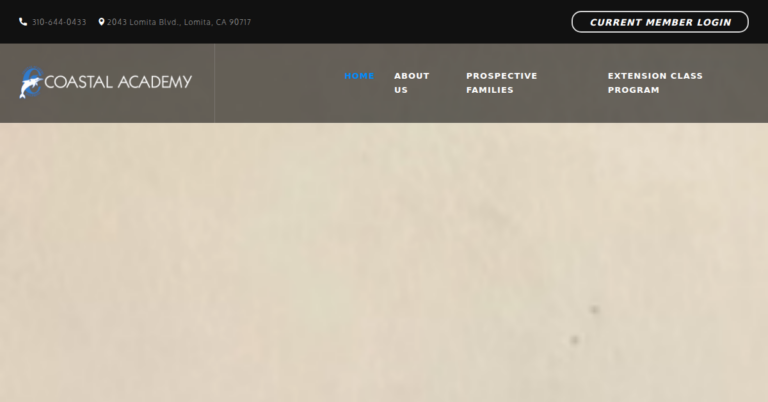 Coastal Academy Lomita CA Homeschool PSP 1 768x402