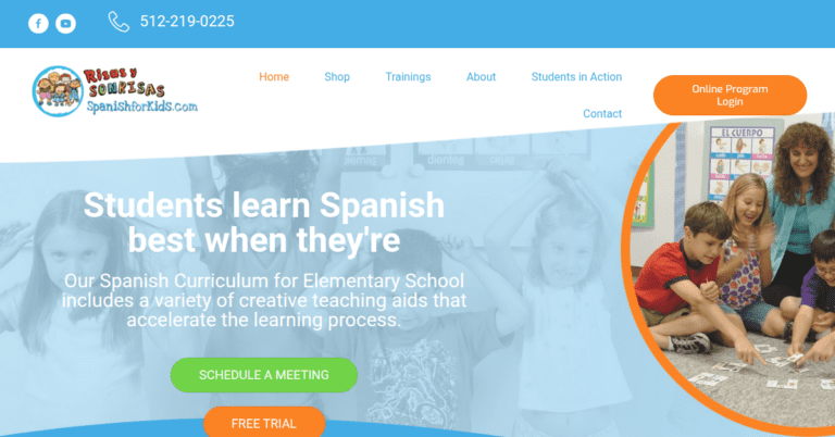 Spanish for Kids 2 768x402
