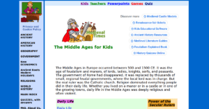 The Middle Ages for Kids 1 300x157