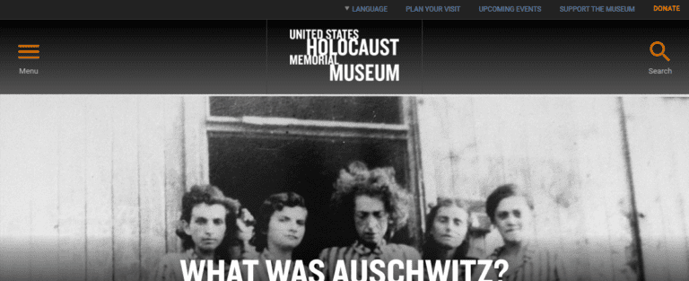 United States Holocaust Memorial Museum 3 768x313