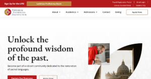 Veterum Sapientia Institute 1 300x157