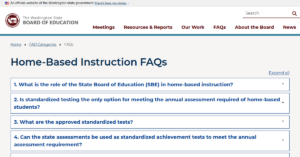 Washington State Board of Education 1 300x157