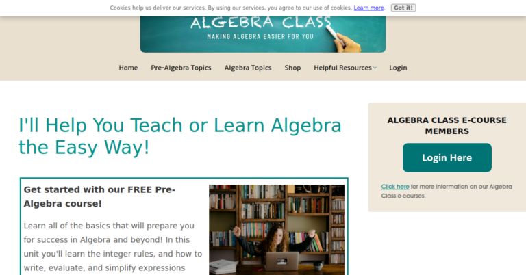 Algebra Classcom 768x402