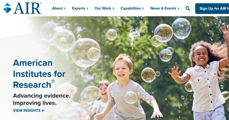American Institutes for Research 1 768x402