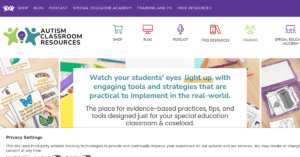 Autism Classroom Resources 1 300x157