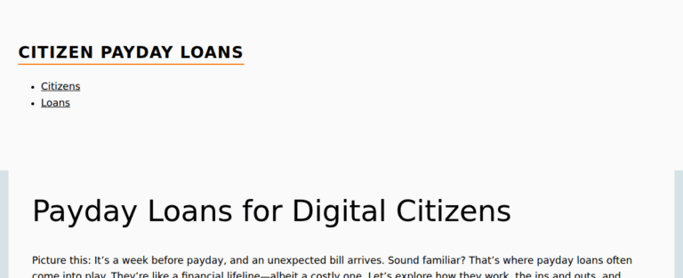 Citizen Payday Loans 1 768x313