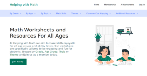 Helping with Math 1 300x157