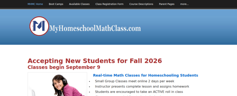 MyHomeschoolMathClasscom 2 768x313