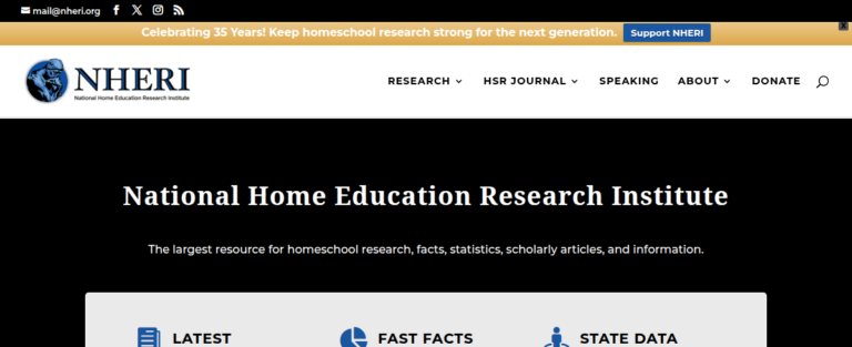 National Home Education Research Institute 1 768x313