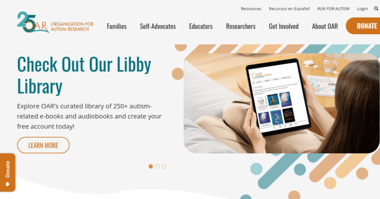 Organization for Autism Research 1 768x402
