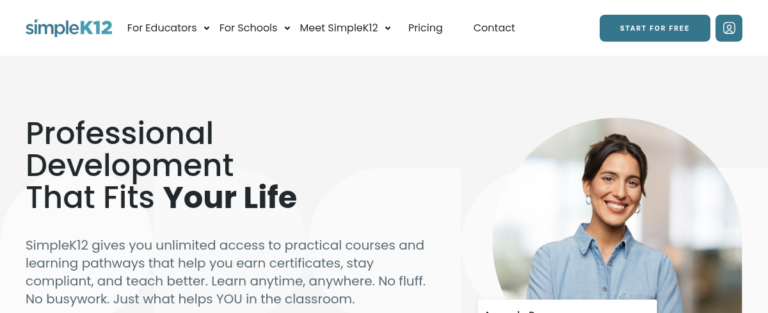 Professional Development for Teachers 1 768x313