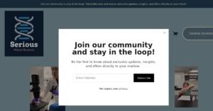 Serious About Science 1 300x157