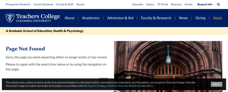 Teachers College Columbia University 1 768x313