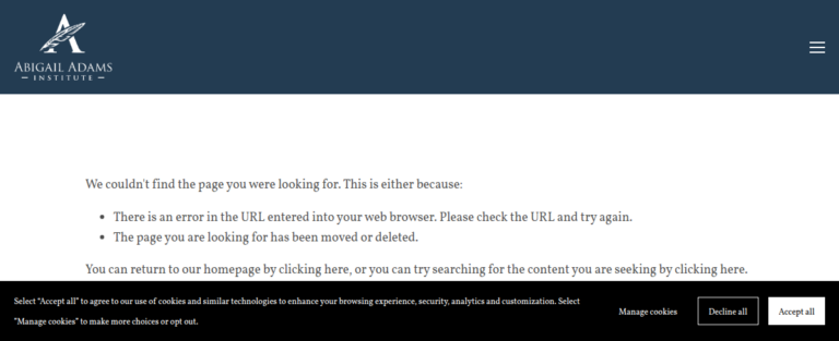 The Abigail Adams Institute 1 768x313