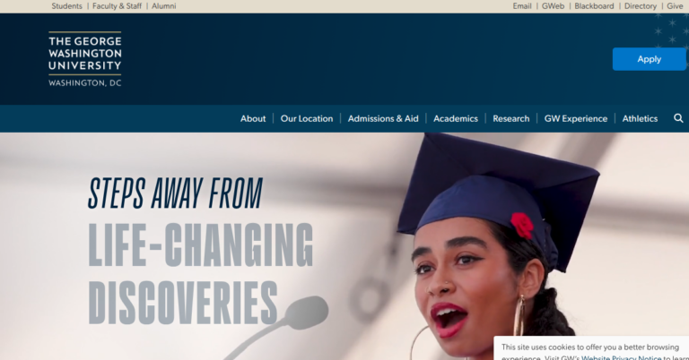 The George Washington University 1 768x402
